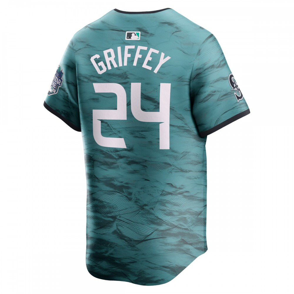 Ken Griffey Jr. American League 2023 MLB All-Star Game Limited Player Jersey - Teal-Pro Kit Vault | Brand New 26/27 Sports Jerseys